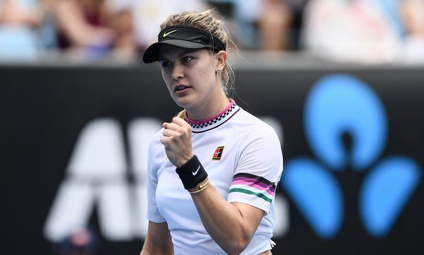 Eugenie Bouchard aceptó una cita en redes sociales e hizo un peculiar pedido
