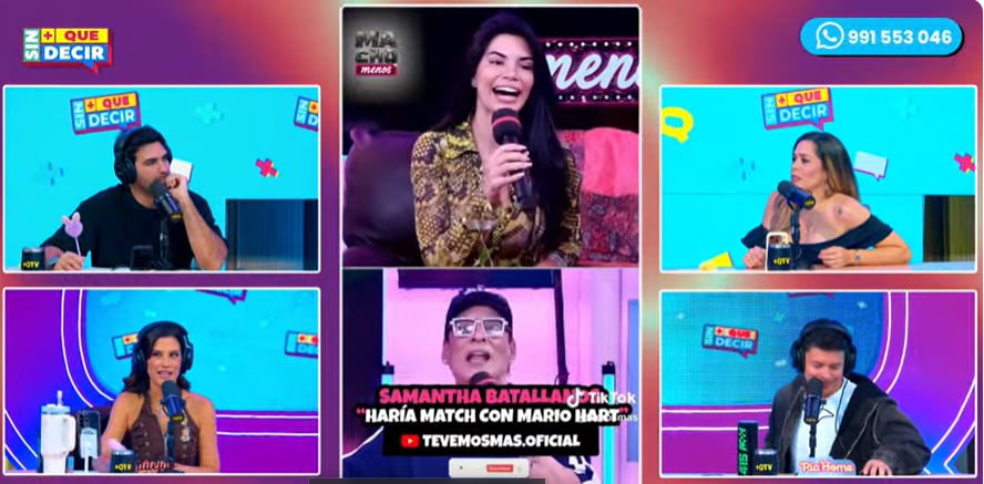 Mario Hart habla de Samantha Batallanos