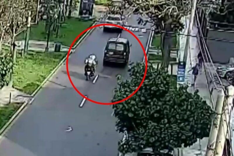 Colectivero atropelló a policía y se dio a la fuga. Foto: ATV