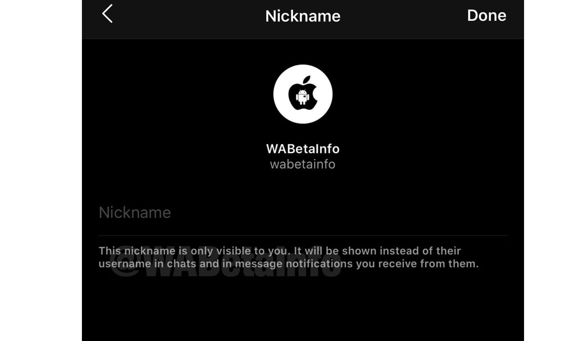 De esta forma podrás cambiar los nombres de tus contactos de Instagram. (Foto: WABeta Info)