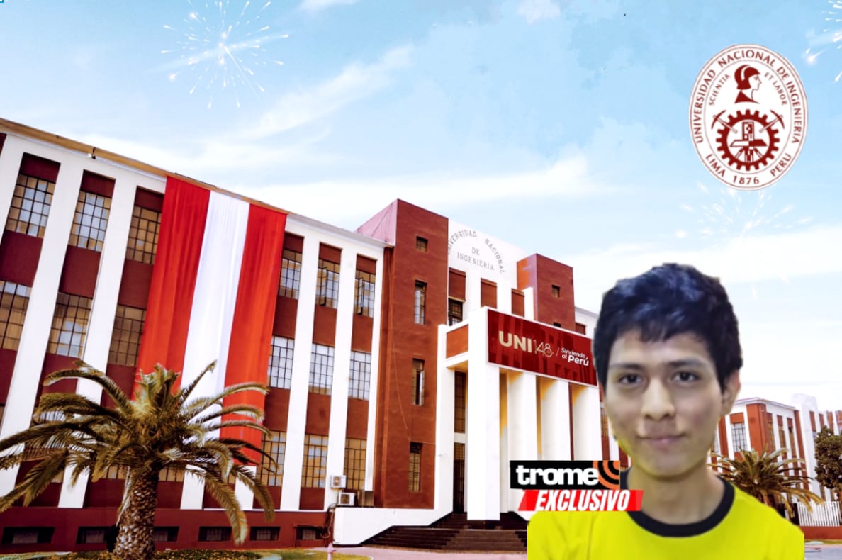 Trome conversó con Rodrigo Eneque Chávez, joven que ingresó en primer puesto cómputo general del examen de admisión UNI 2025-I. (Entrevista: Isabel Medina /Trome).