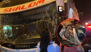 ¡Tragedia en Chosica! Tráiler provoca violento choque en cadena y se da a la fuga