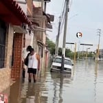 ¡Piura bajo el agua otra vez! lluvia ligera bastó para inundar calles y viviendas