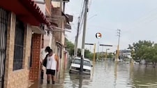 ¡Piura bajo el agua otra vez! lluvia ligera bastó para inundar calles y viviendas