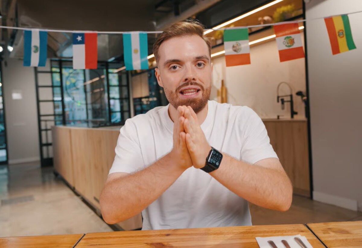 Ibai Llanos está en Sudamérica. (Captura de pantalla)