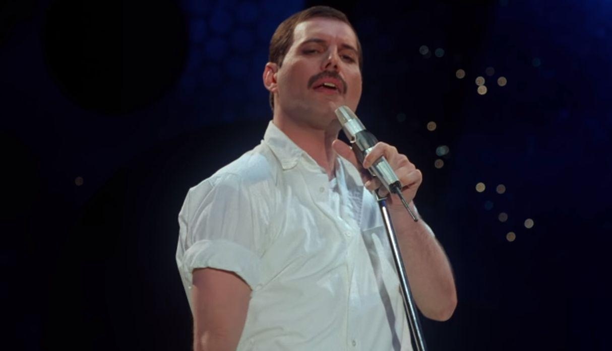 Freddie Mercury.(Foto: Captura de video)