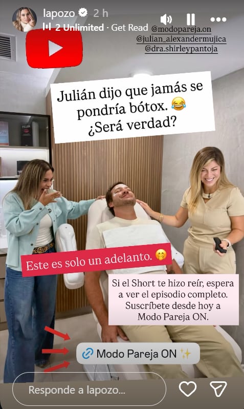 Julián Alexander, esposo de Ethel Pozo, podría ponerse bótox en el primer episodio de 'Modo Pareja ON'