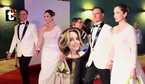 ¡Melissa Peschiera se casó! Periodista luce feliz y radiante durante su boda con Christian Bustos