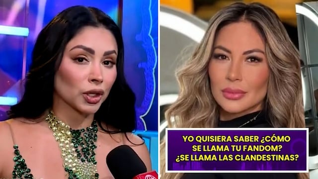 Pamela Franco pone estate quieto a Pamela López por ataques