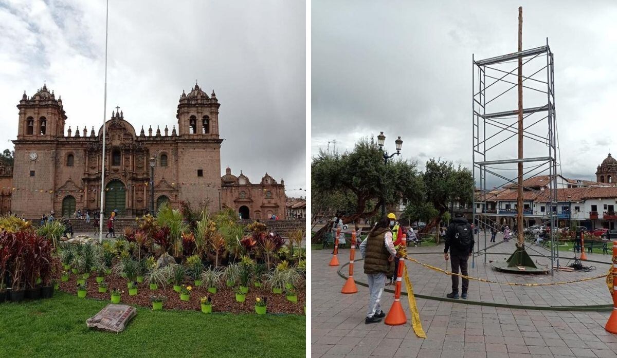 La Plaza Mayor de Cusco quedó cerrada para el público y turistas del 9 al 13 de octubre para las grabaciones de Transformers. (Foto: Sandi Narciso / GEC)
