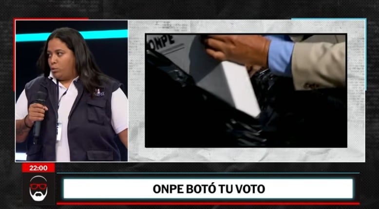 Jefa de ODPE Surco admite error por cédulas halladas en la basura.