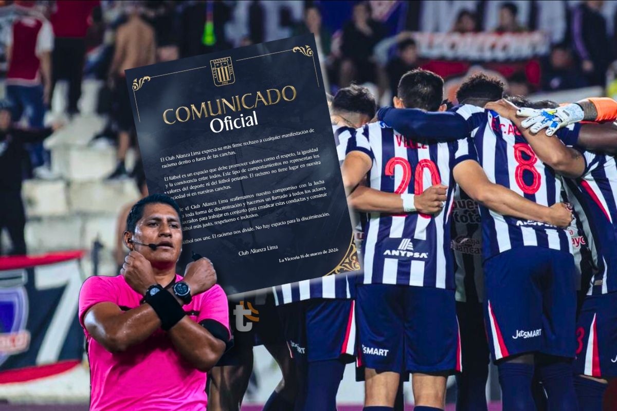 Alianza Lima no permaneció indiferente ante caso de racismo en Liga1 (Foto: GEC)