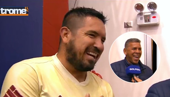 Juan Manuel Vargas recibe broma cruel de Puma Carranza (Video: GOLPERU)