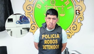 Detienen a ‘La Roca’, sospechoso de abastecer armamento a extorsionadores y sicarios en el Callao