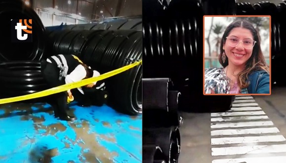 Lurín: ingeniera muere aplastada al caerle tubo de 300 kilos