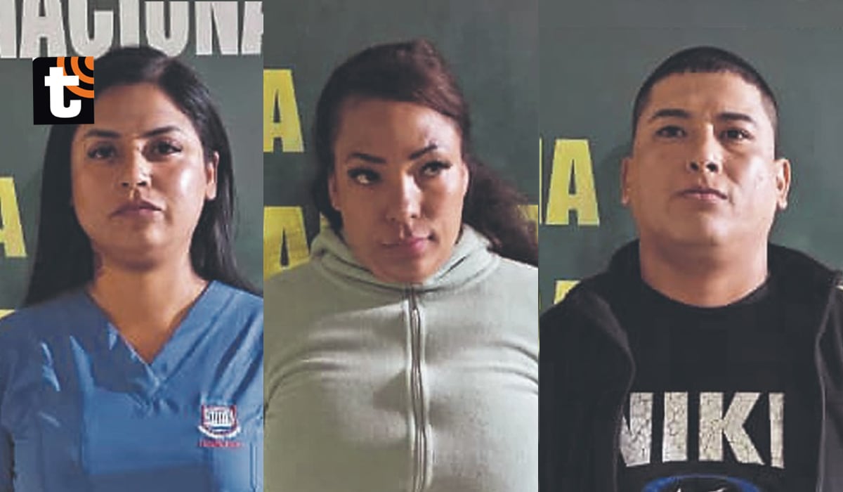 Almendra Hinostroza (31), Keyly Joya (38) y Bryan Dávila (34)