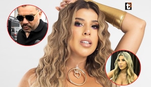 Yahaira pierde los papeles al ver documento que acusa a su pareja, Luis Fernando ‘El Diablo’, de extorsión: “Huev****”