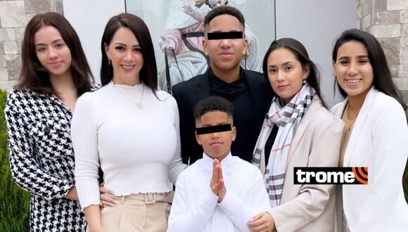 Primera comunión del hijo de Melissa Klug