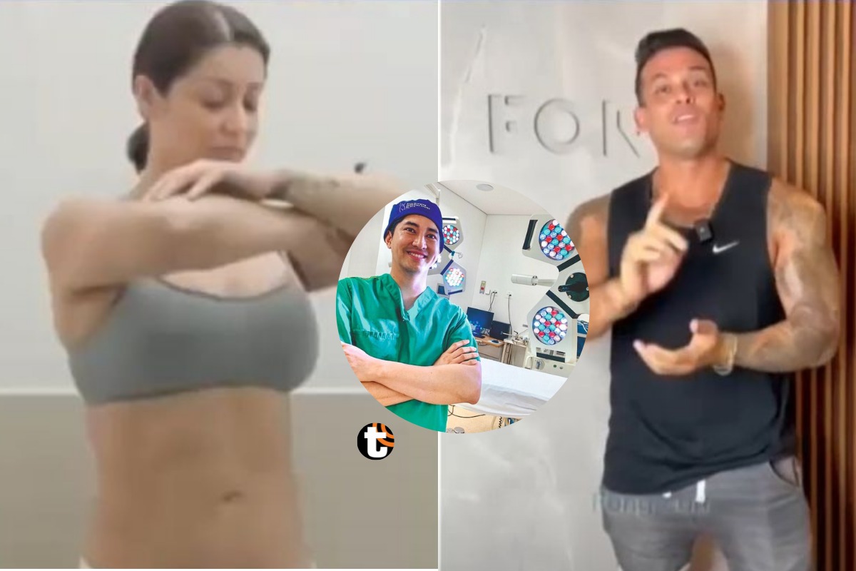 Karla Tarazona y Christian Domínguez acudieron al consultorio del doctor Fong.