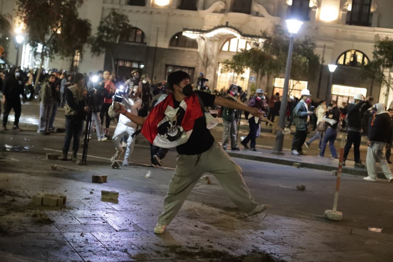 Marcha de la Generación Z: jóvenes protestan en Lima este 20 y 21 de septiembre contra gobierno de Dina Boluarte y Congreso. Foto: Julio Reaño/@photo.gec.