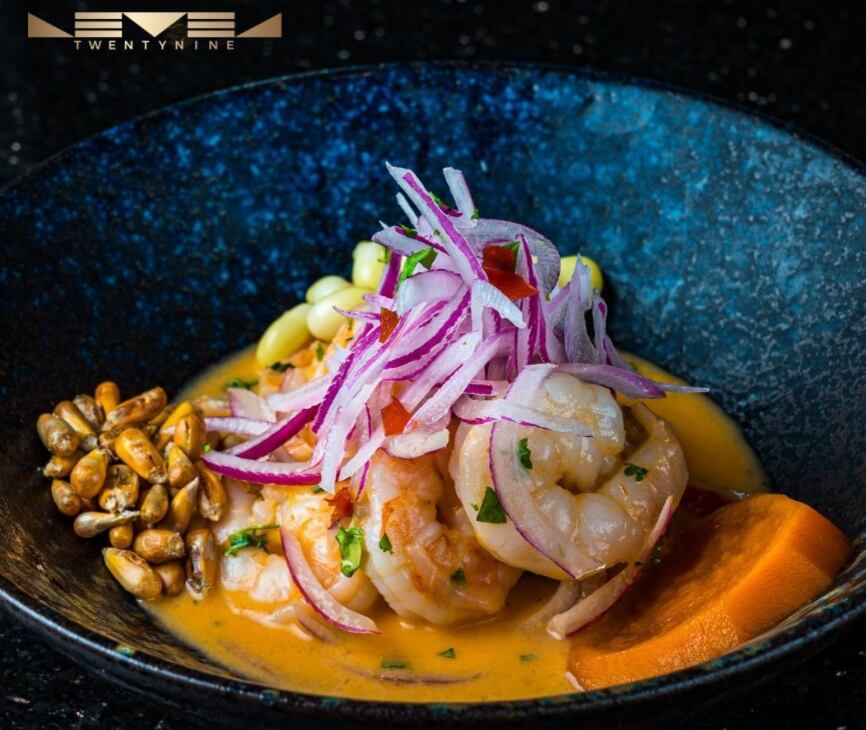Plato: Ceviche, en el restaurante Level 29 de William Levy (Foto: Level 29 / Instagram)