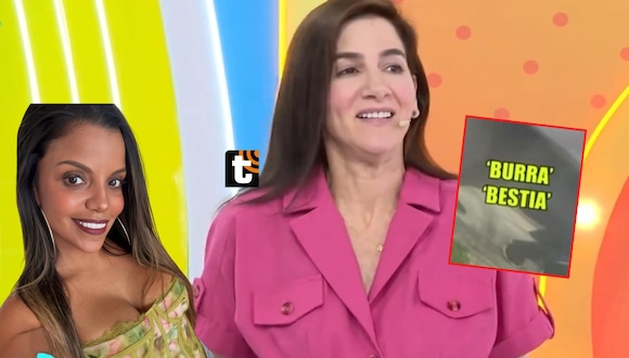 TROME - Gigi Mitre chanca a Johana Cubillas