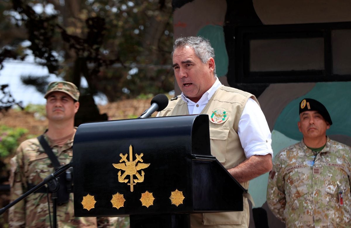 El ministro de Defensa, Rafael Belaunde, reveló que ya se viene preparando la legislación respectiva. Foto: Mindef.