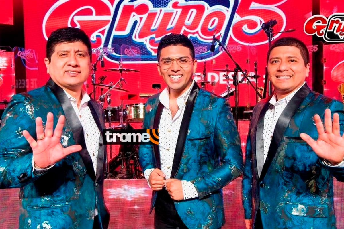 "Grupo 5" es una de las bandas más famosas de toda la historia peruana (Foto: @grupo5christian)