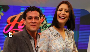 Karla niega beso detrás de cámaras con Christian: “Estábamos jugando, no hago cositas en mi trabajo”