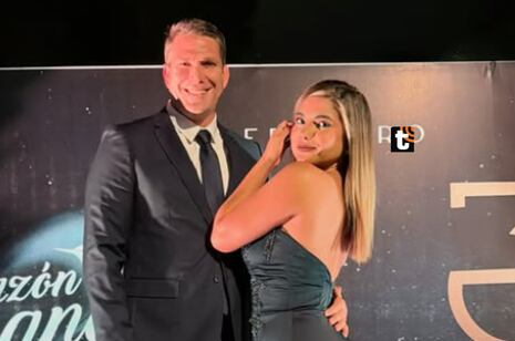 Paco Bazán y Susana Alvarado estuvieron melositos durante la celebración de Corazón Serrano