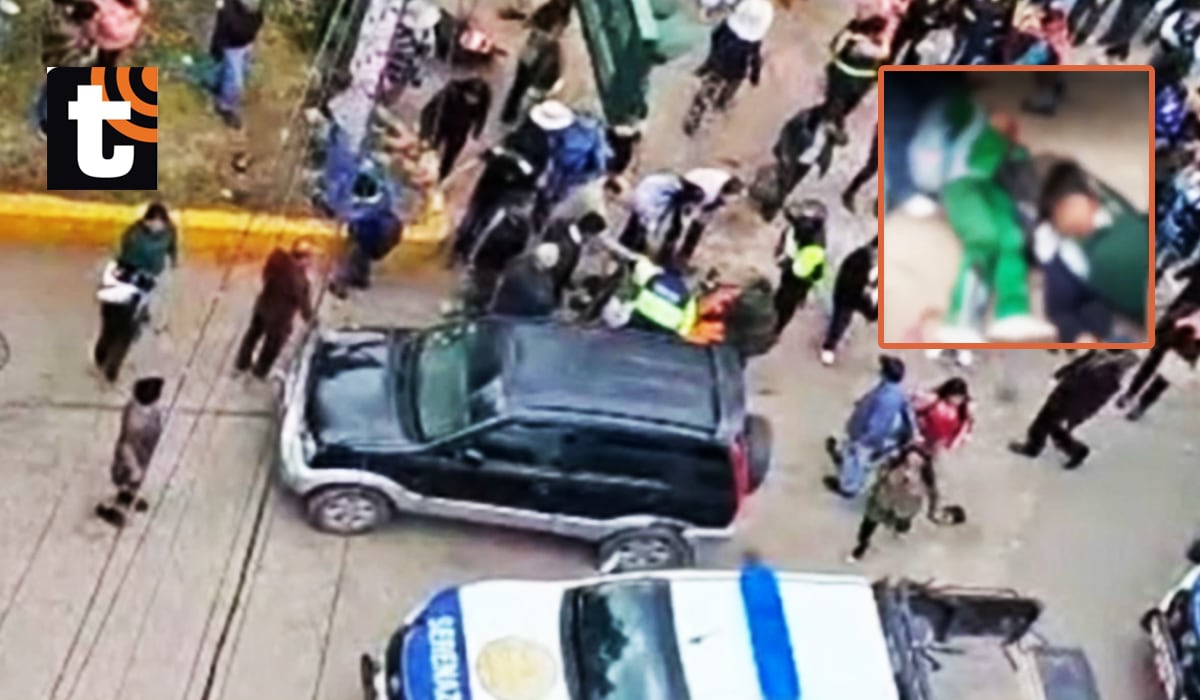 ¡Tragedia en Cusco! Mujer muere y ocho escolares quedan heridos tras brutal atropello frente a colegio