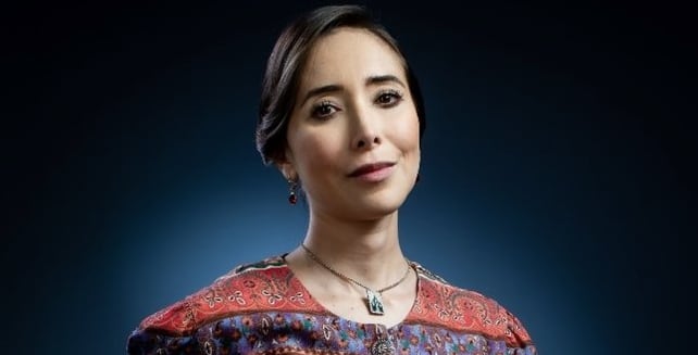 Ana María Pérez interpreta a María Ruiz, la madre de Arelys Henao en la serie "Canto para no llorar" (Foto: Caracol Televisión)