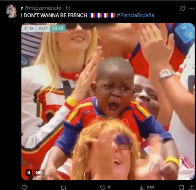 Mira los mejores memes de la derrota de Francia ante España. (Redes sociales)