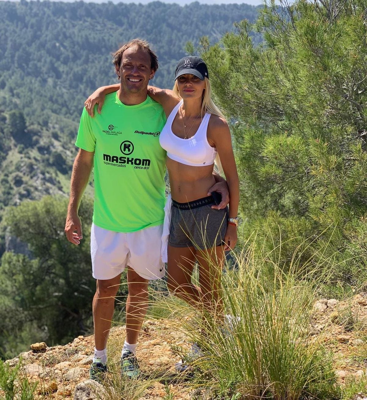 María José y su fallecido esposo Francesc Arnau (Foto: María José Camacho / Instagram)
