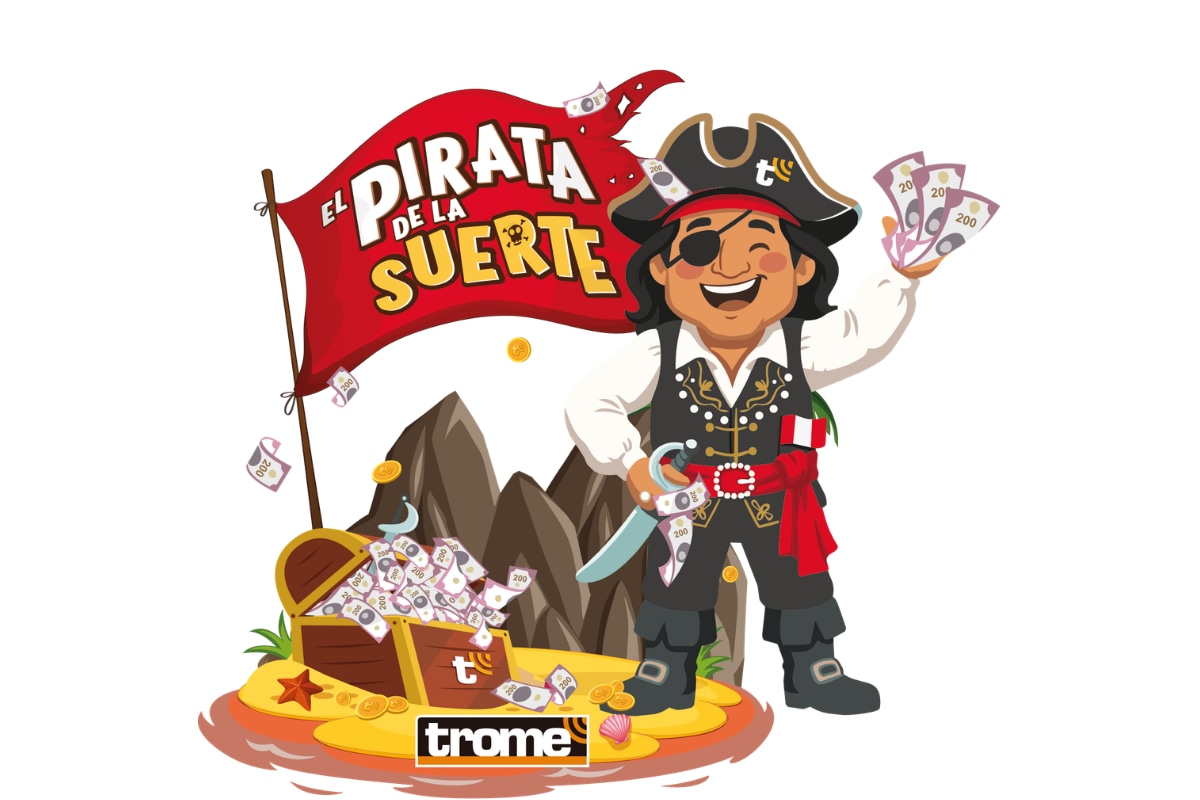 El Pirata de la Suerte de Trome.
