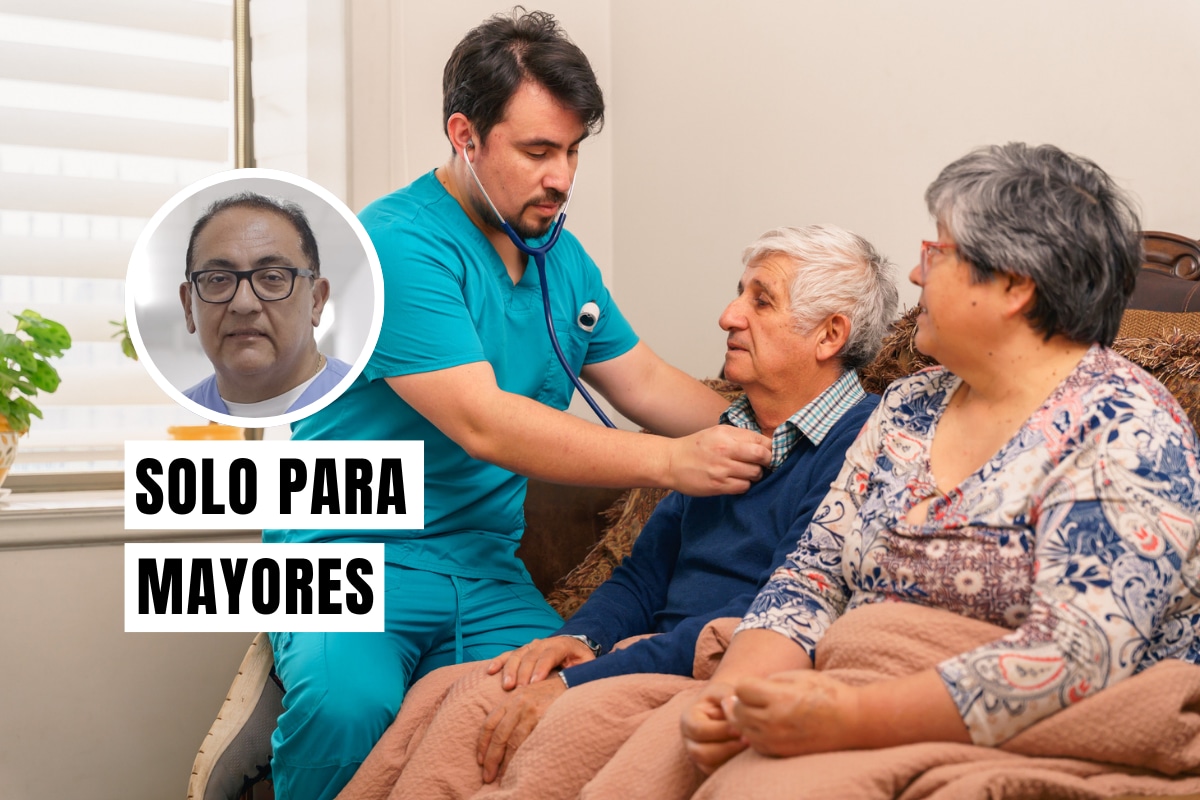 Un médico geriatra se especializa en la prevención, diagnóstico y tratamiento de las enfermedades en los adultos mayores. Foto: composición/Istock