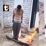 ¡Justicia popular en Ancón! Vecinos capturan a delincuentes, los golpean y casi los queman vivos