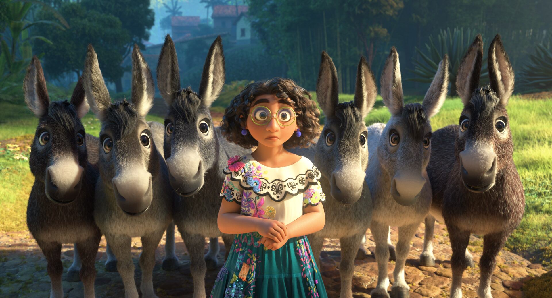 Olga Lucía Vives le da la voz de Mirabel en ‘Encanto’, la nueva película de Disney © 2021 Disney. All Rights Reserved.