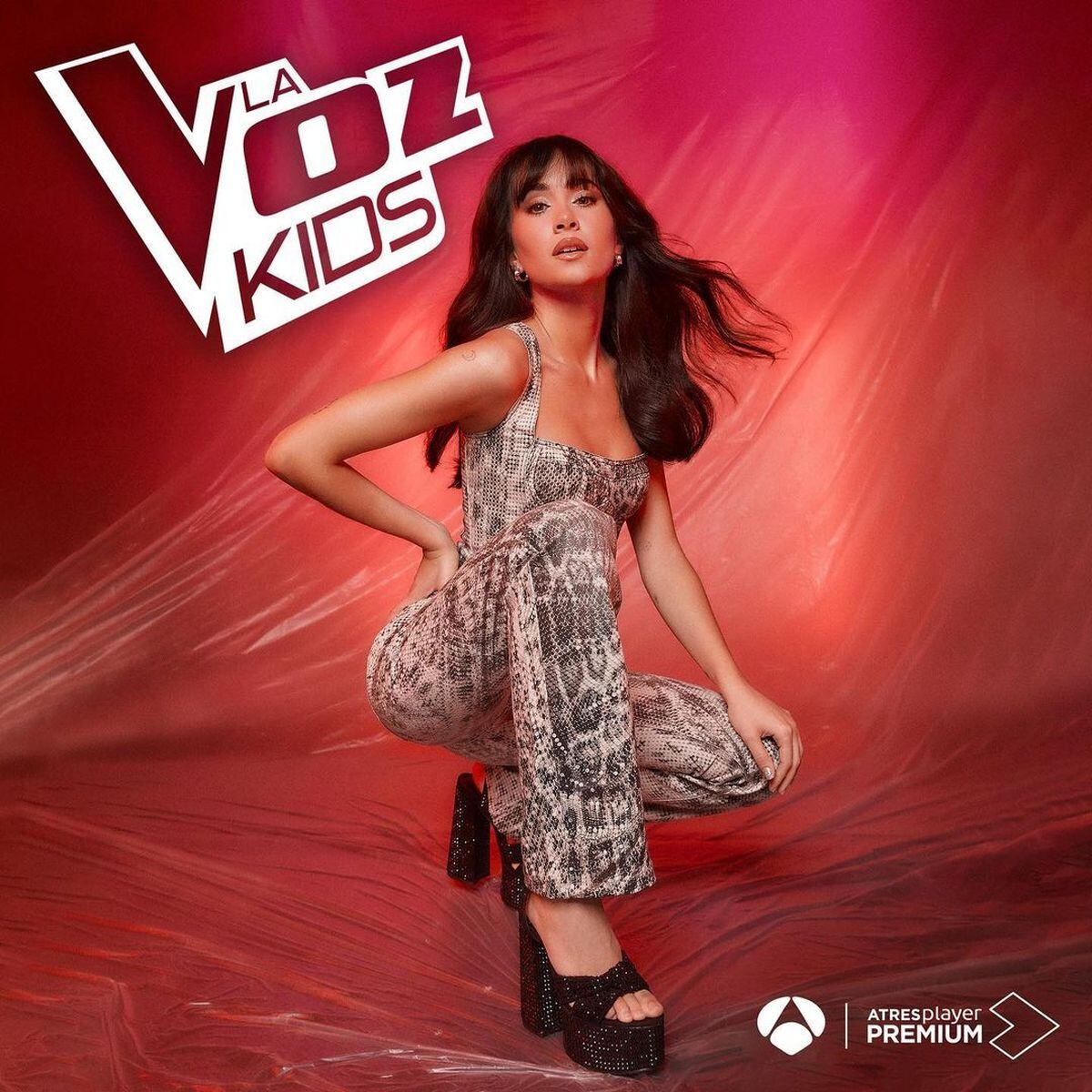 "¿Cuánto tiempo hace falta para dejar huella en el corazón de media España? Eso es lo que ha conseguido Aitana", señalaron de la artista en La Voz Kids 2023 (Foto: Antena 3)