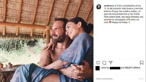 La actriz confirmó su relación con el empresario a través de sus redes sociales (Foto: Instagram)