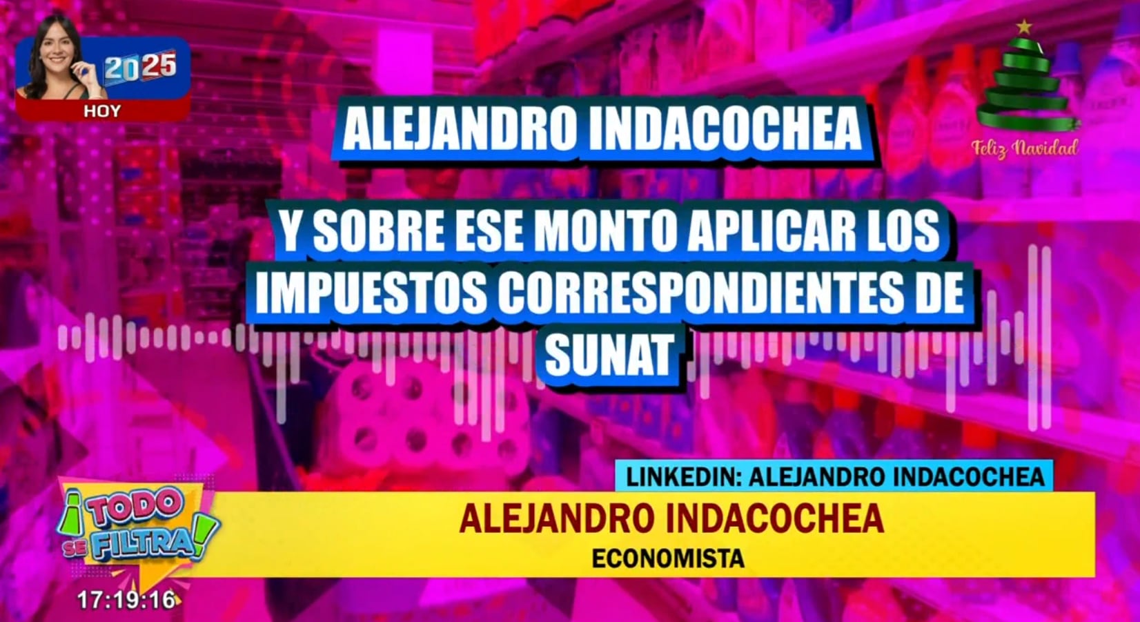 Economista explicó en 'Todo se filtra' qué podría suceder tras la entrega de 'canastones' por parte de Jorge Luna.