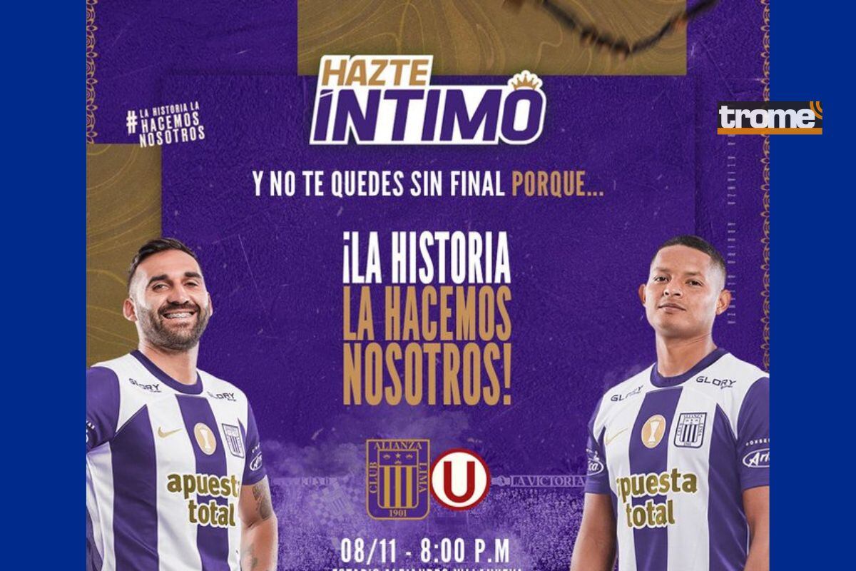 Alianza Lima da exclusividad a sus asociados para duelo de vuelta (@clubALoficial)