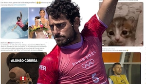 Alonso Correa no logró medalla de bronce: Los memes tras su participación en surf de París 2024