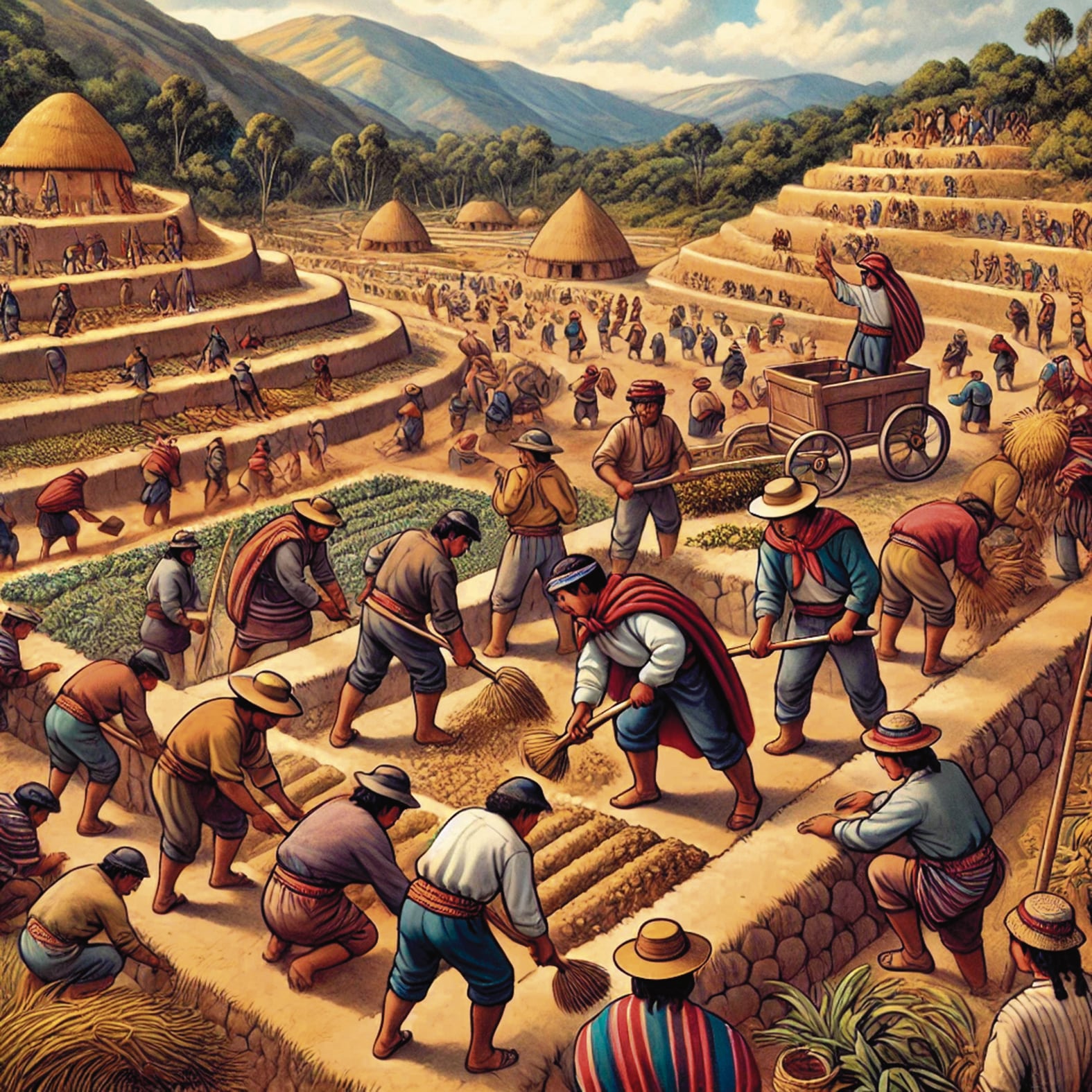 Reparto de tareas era equitativo y todos debían hacer algo