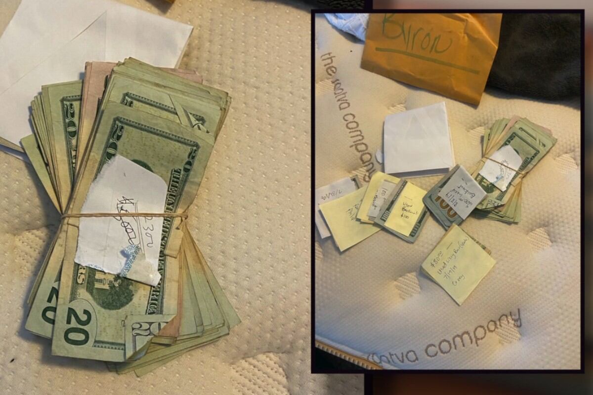 El dinero que encontró Melvin se hallaba debajo de las alfombras del vehículo que sus papá había comprado hacía ocho meses. (Foto: WRTV)