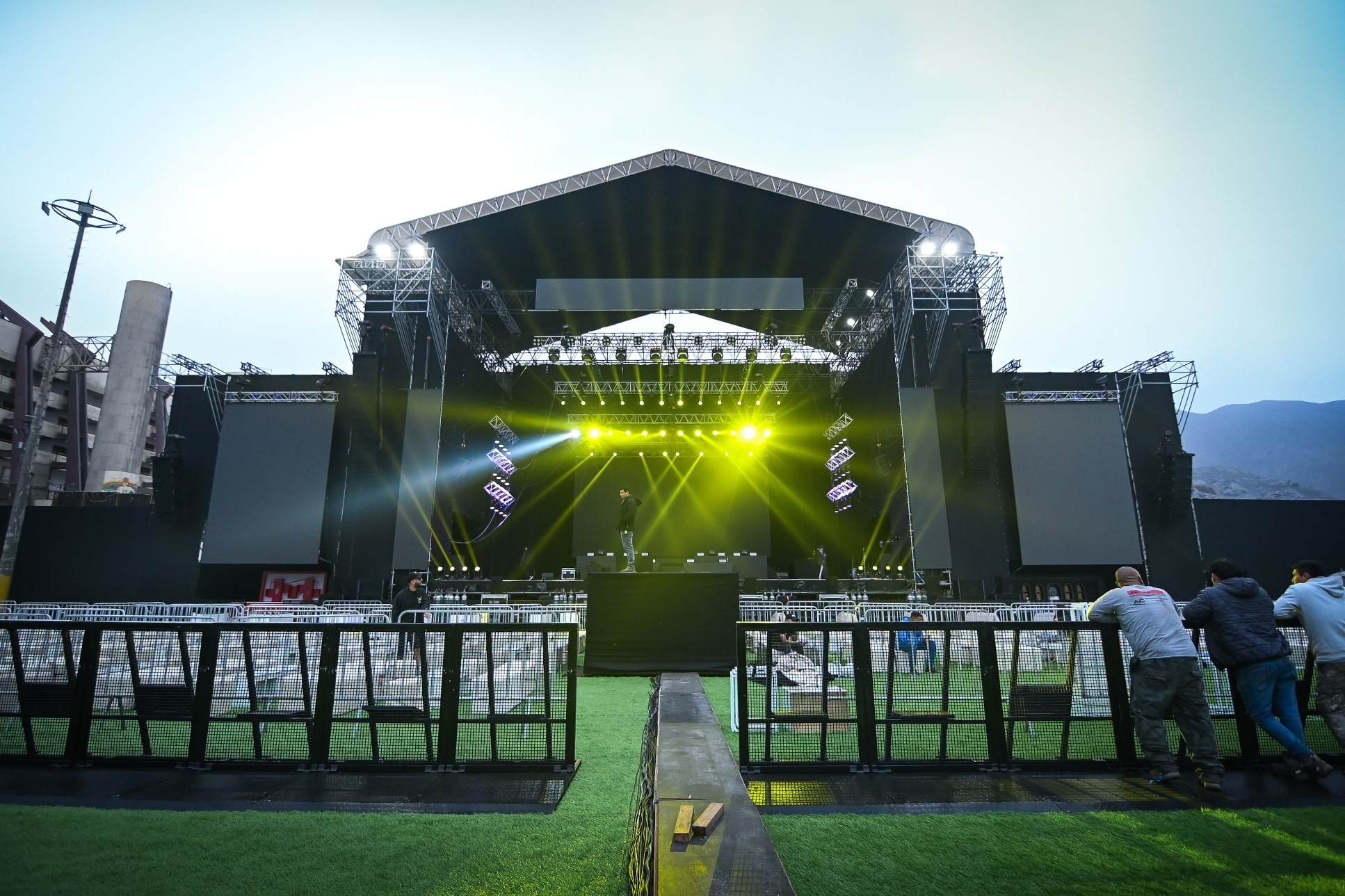 Nuevo espacio de Universitario destinado para conciertos. (Universitario)