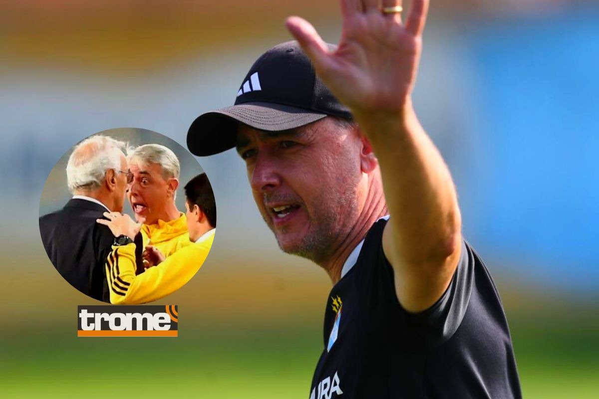 Tiago Nunes reconoce su error por pelea con Fossati (Foto: GEC)