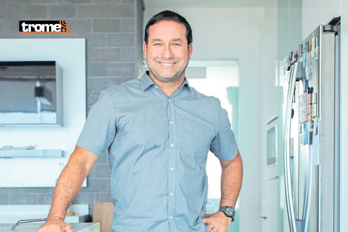 René Gastelumendi acaba de debutar en la conducción de ATV Noticas Edición Matinal. (Foto: Lenin Tadeo/@gec)