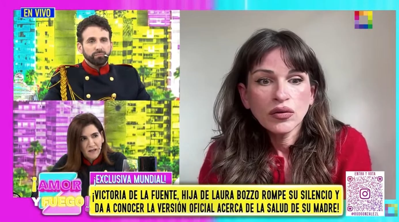 Victoria de la Fuente, hija de Laura Bozzo, llama 'don nadie' a Cristian Zuárez.
