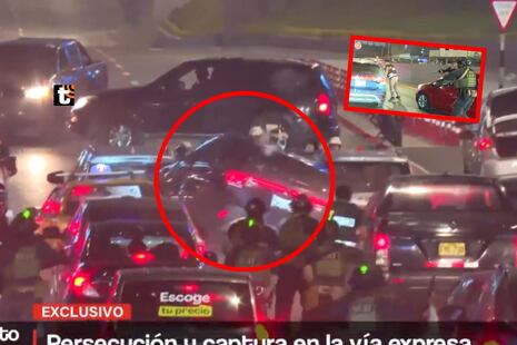 El antes, durante y después del operativo en la Vía Expresa: “Los Injertos del Centro” intentaron huir y...